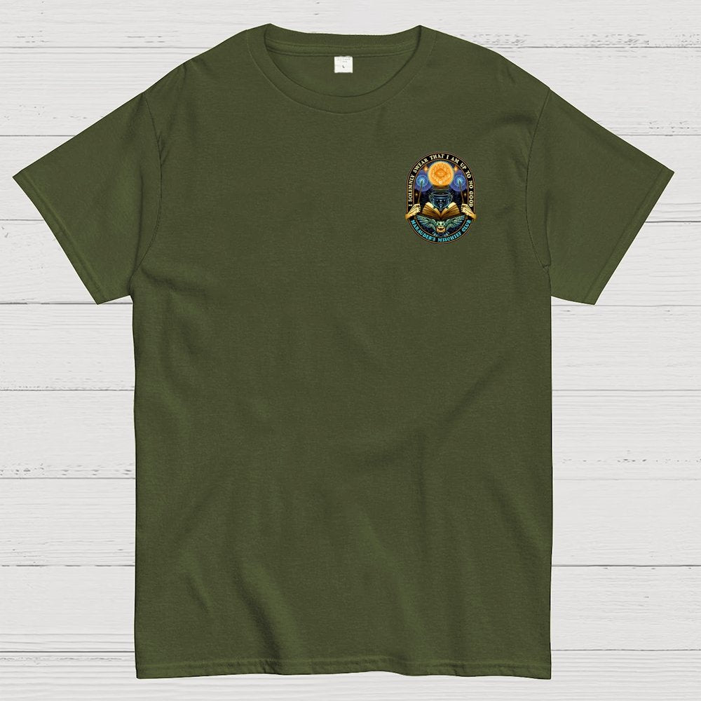 Mischief Club Front And Back Printing Geek T-Shirt