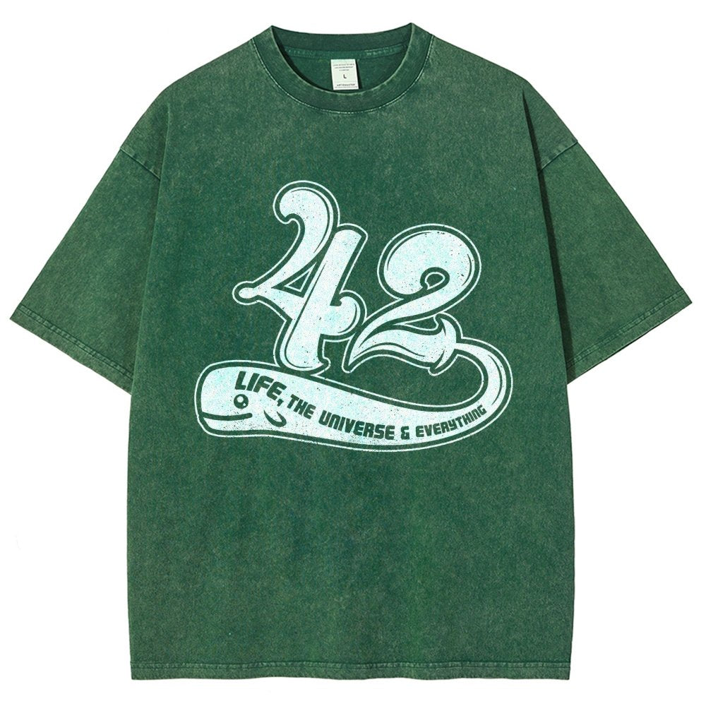 42 Life Vintage Distressed T-shirt