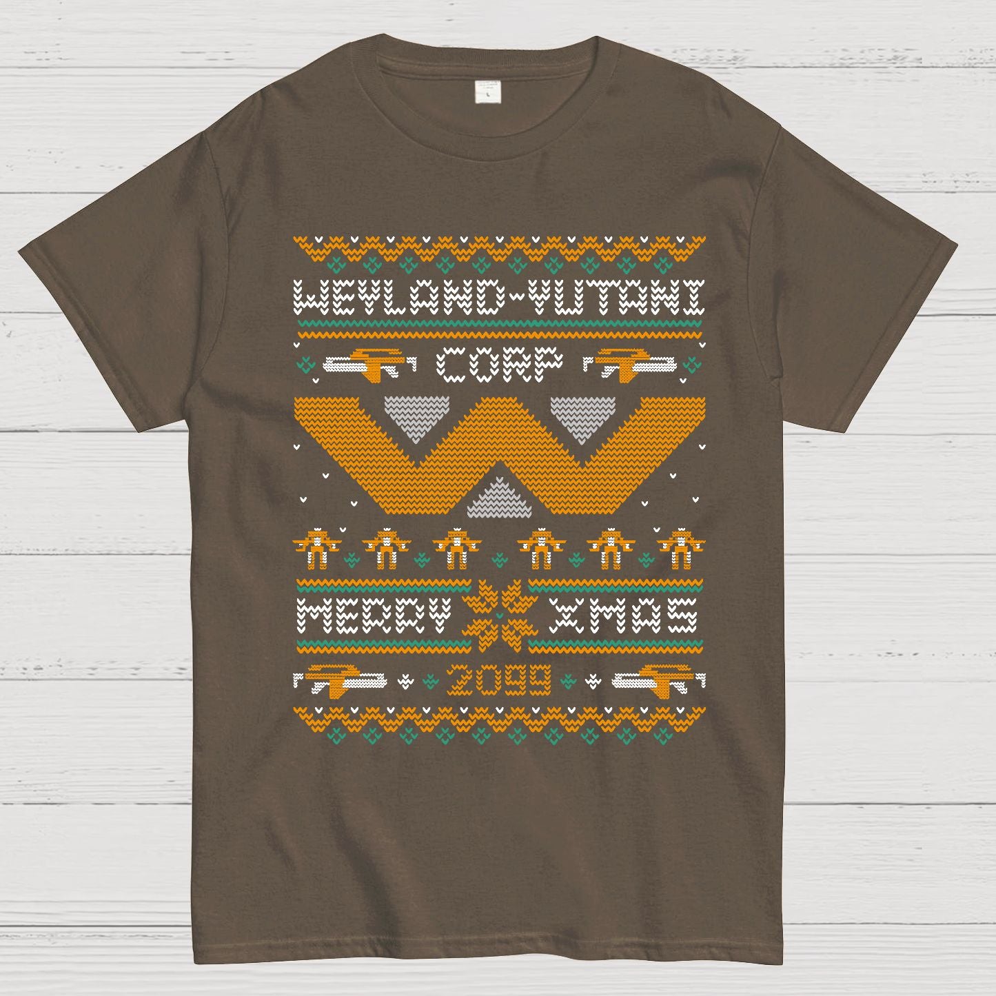 Happy Alien Xmas Geek T-Shirt