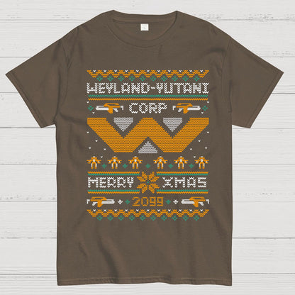 Happy Alien Xmas Geek T-Shirt