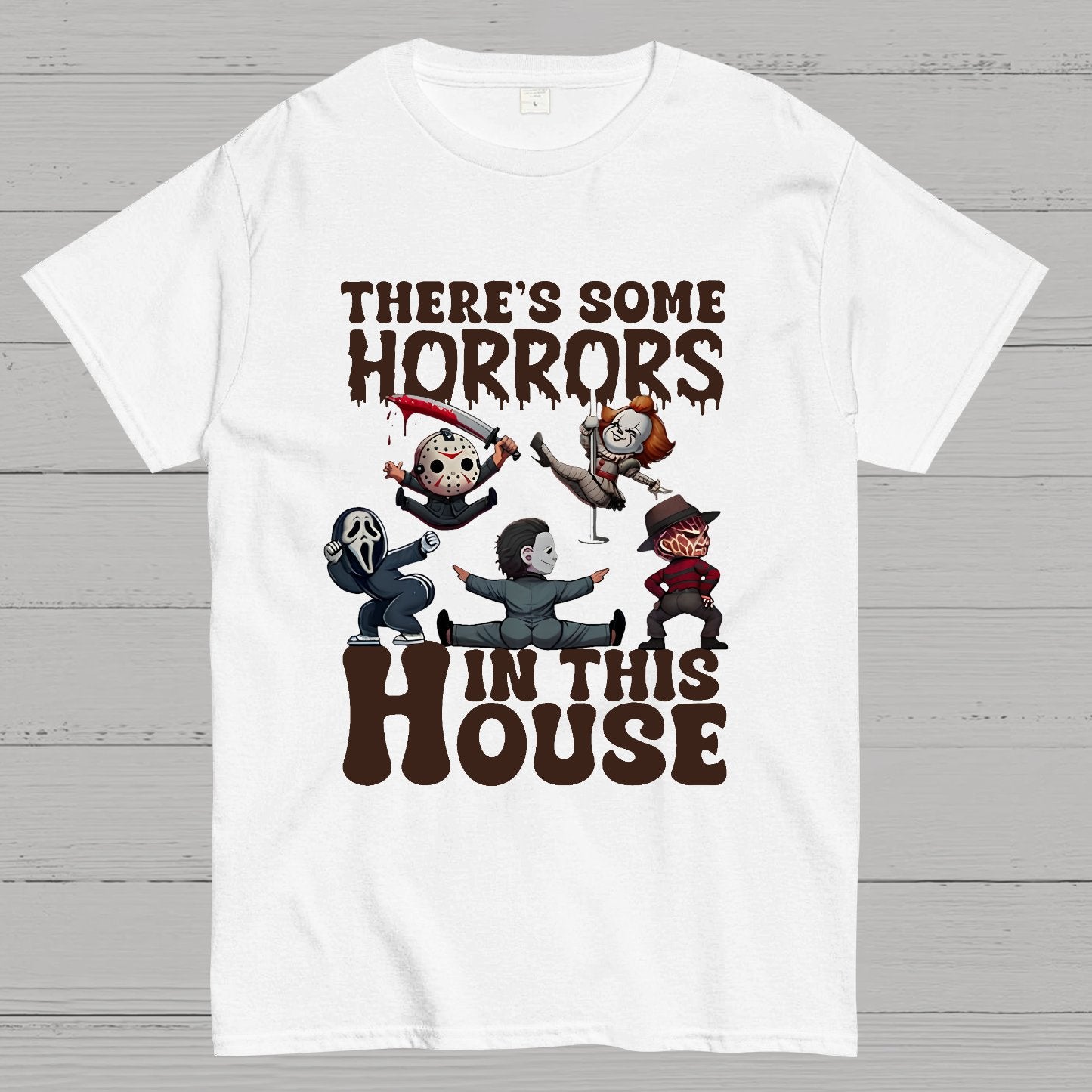 Halloween Horror Movies Geek T-Shirt