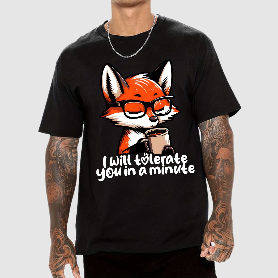 Tolerant Fox Geek T-Shirt