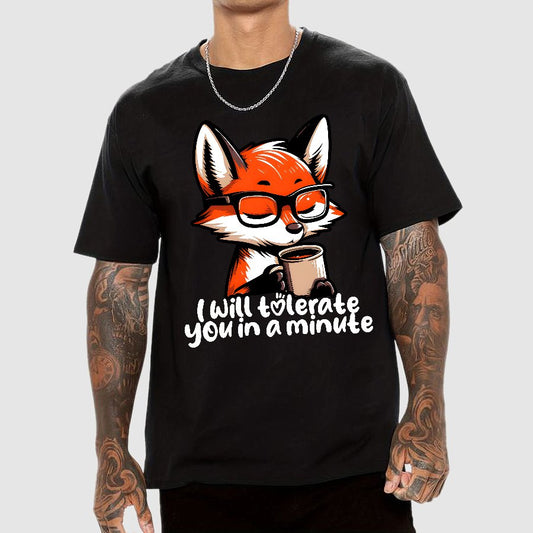Tolerant Fox Geek T-Shirt