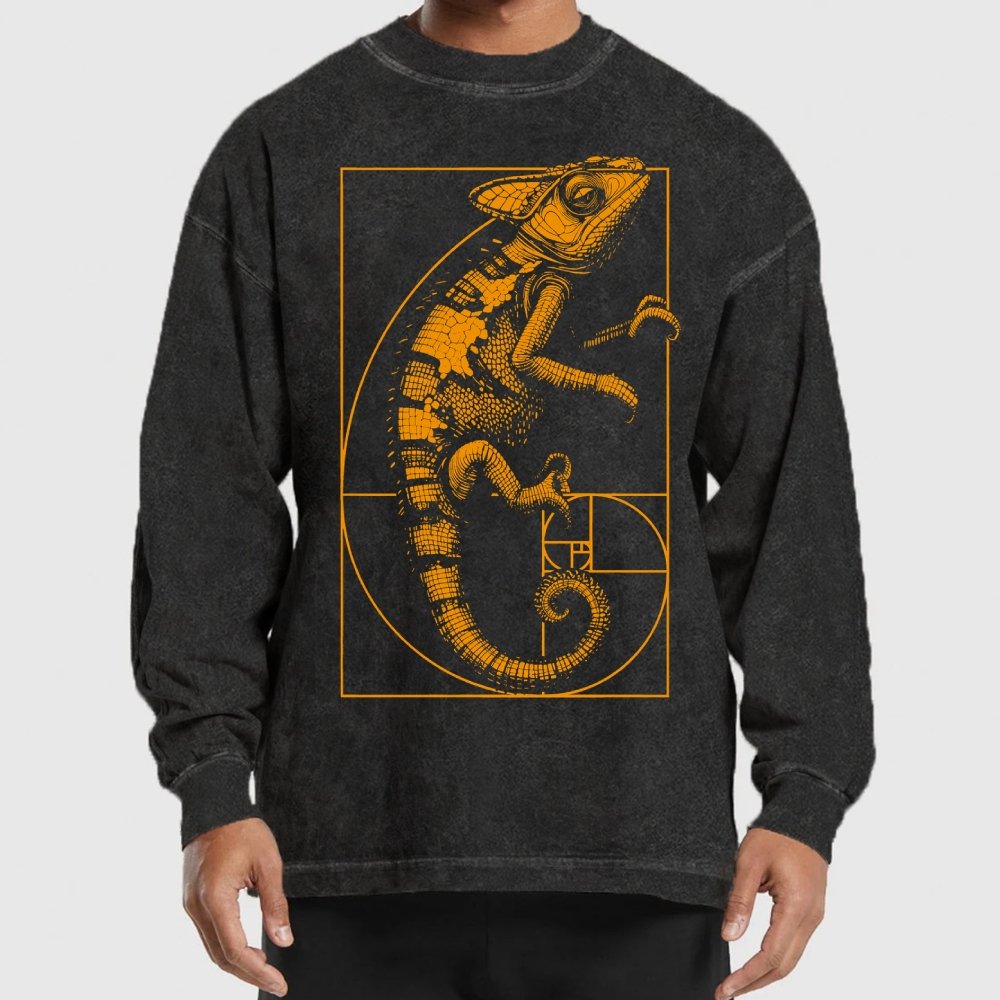 Chameleon Ratio Washed Long Sleeve Tee