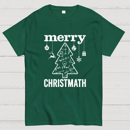 Merry Christmas Christmas Math Jokes Geek T-Shirt