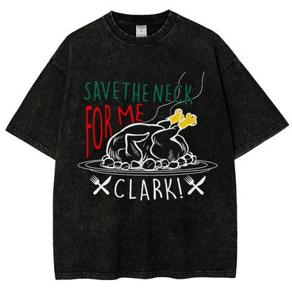Save The Neck For Me Guy Vintage Distressed T-shirt