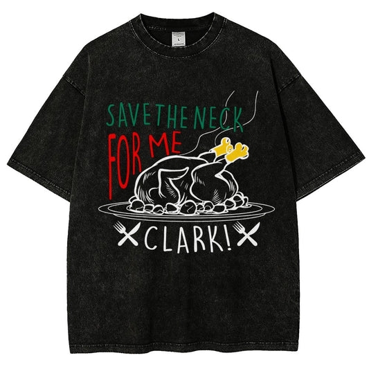 Save The Neck For Me Guy Vintage Distressed T-shirt