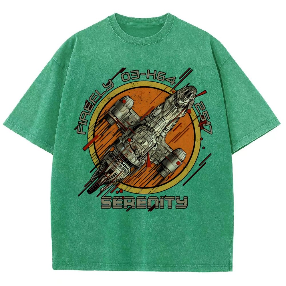 Space Explorer Vintage Distressed T-shirt