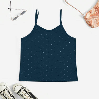 Mouse Blue Women's Geek Suspender Cami Set