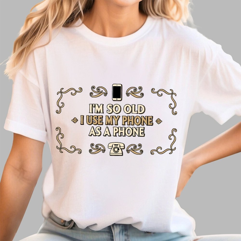 Old Phone Geek T-Shirt