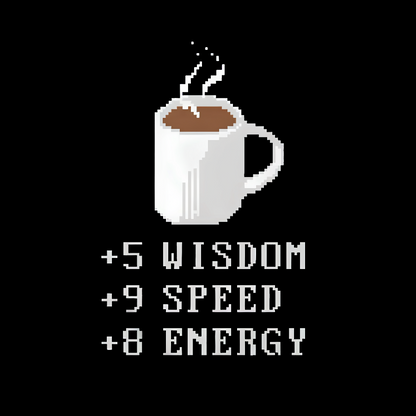Coffee Plus To Stats Geeky T-Shirt
