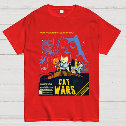 Cat Wars��Revenge of The Dog Geeky T-Shirt