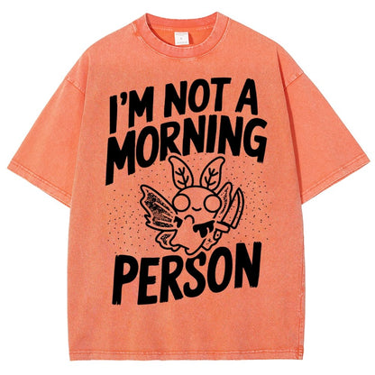 Not a Morning Bug Vintage Distressed T-shirt