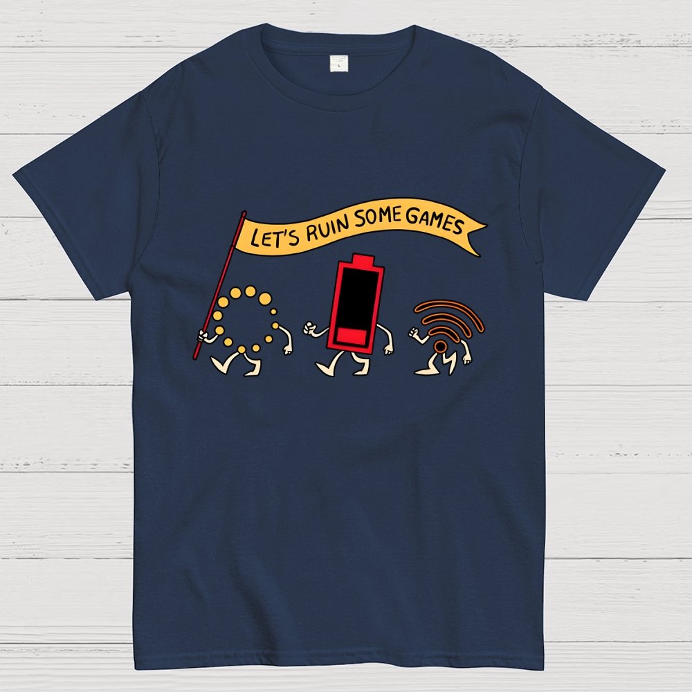 Let's Ruin Some Games Geek T-Shirt