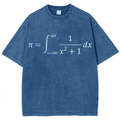 The Constant Number Pi Nerd Vintage Distressed T-shirt