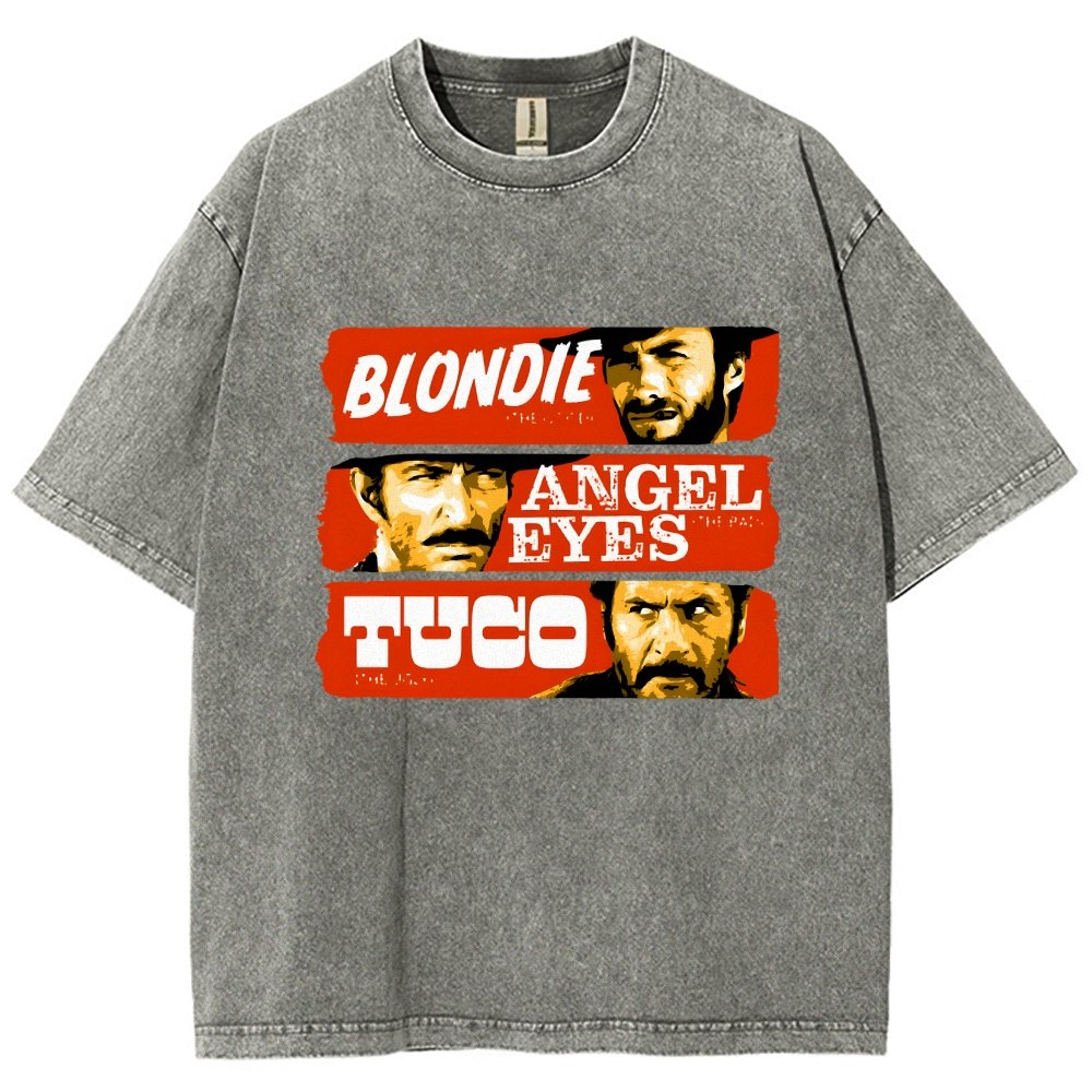 Blonde Angel Tuco Vintage Distressed T-shirt