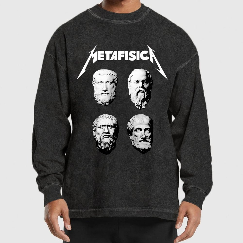 Metafisica Washed Long Sleeve Tee