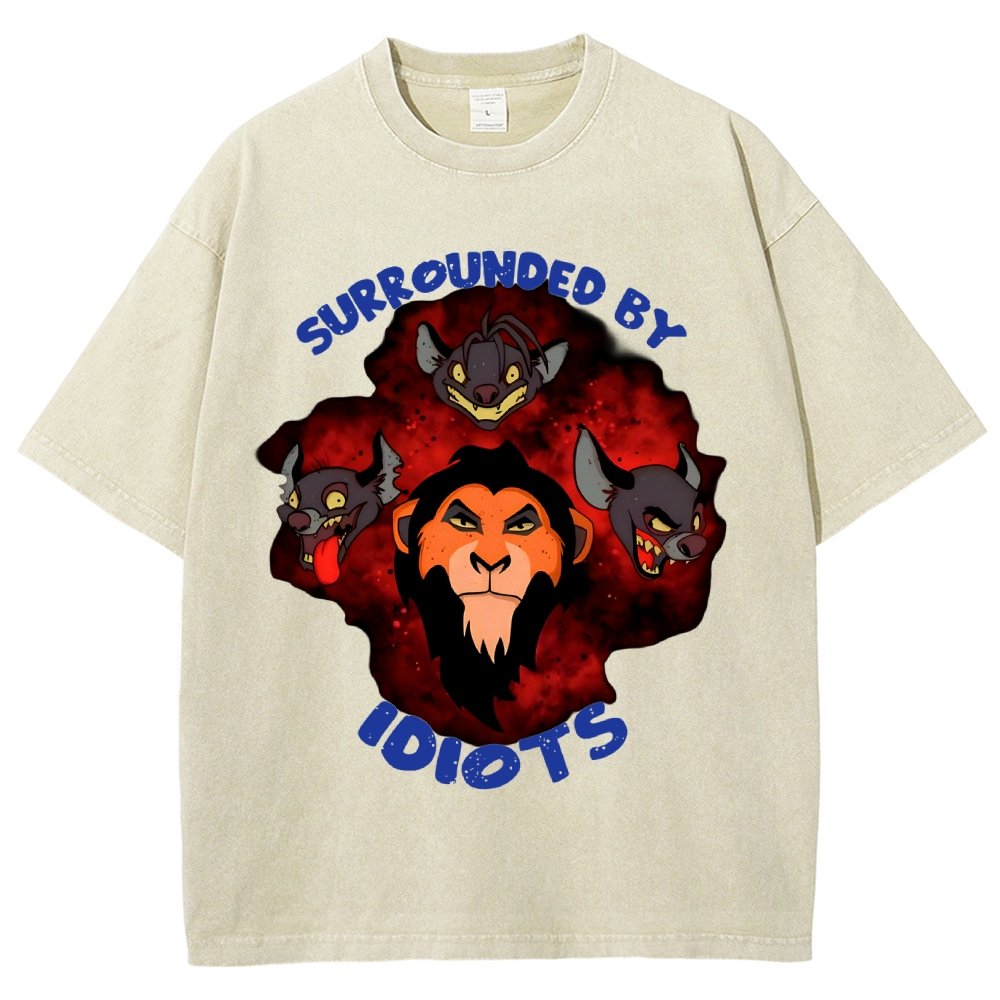 Surrounded By Idiots Vintage Distressed T-shirt
