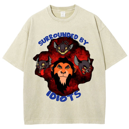 Surrounded By Idiots Vintage Distressed T-shirt