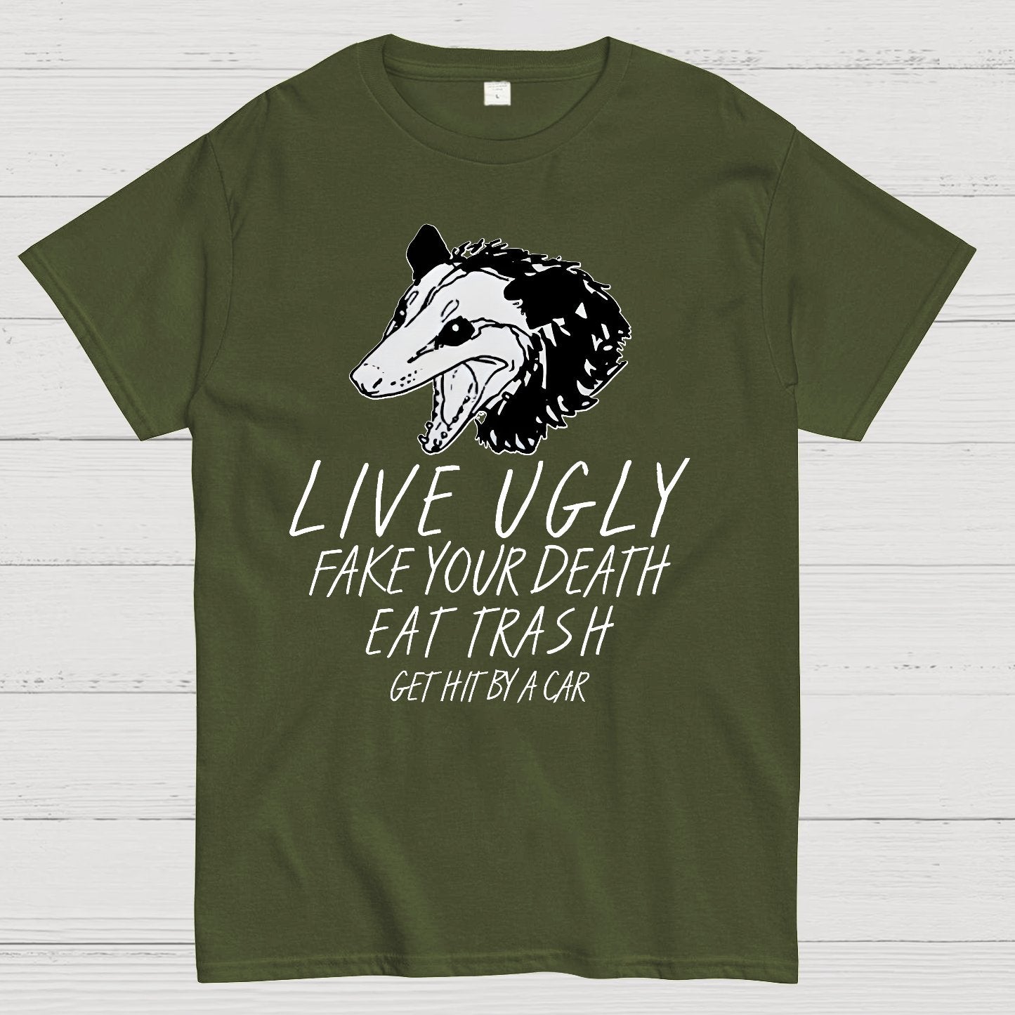 Possum Quotes Geek T-Shirt