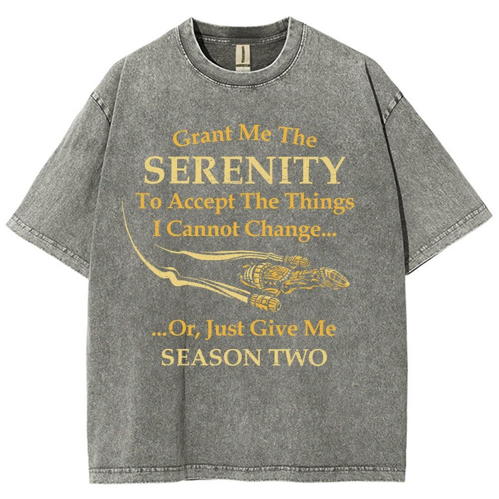 Grant Me Serenity Vintage Distressed T-shirt