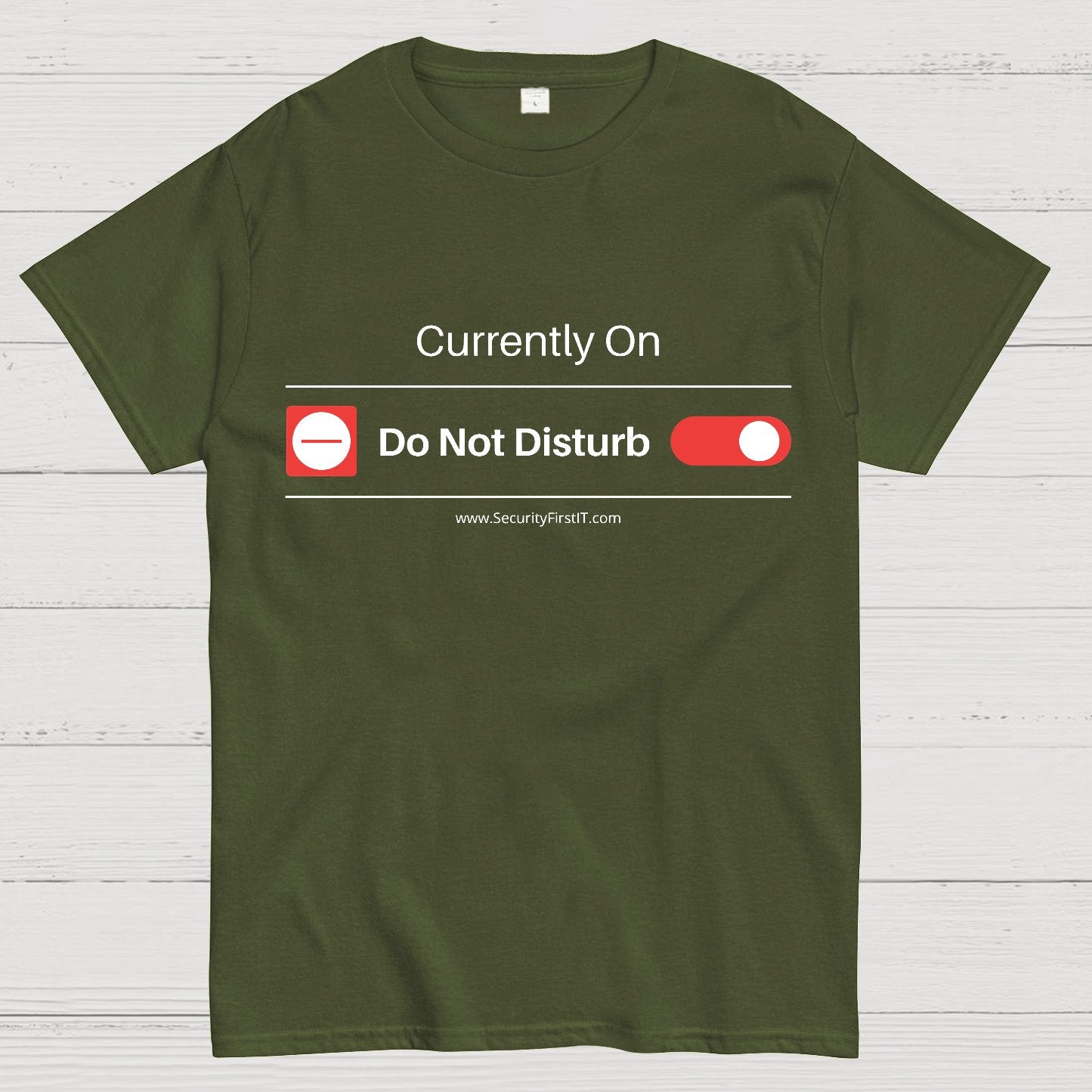 Do Not Disturb Mode Geeky T-Shirt