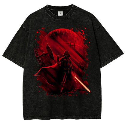 Dark Power Vintage Distressed T-shirt