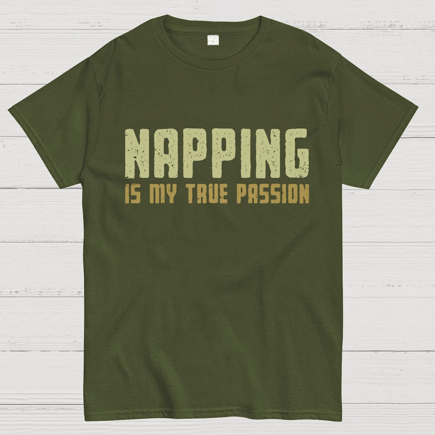 Napping is My Passion Geeky T-Shirt