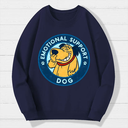 Dog Support Or Not? Geek Cotton Sweatshirt