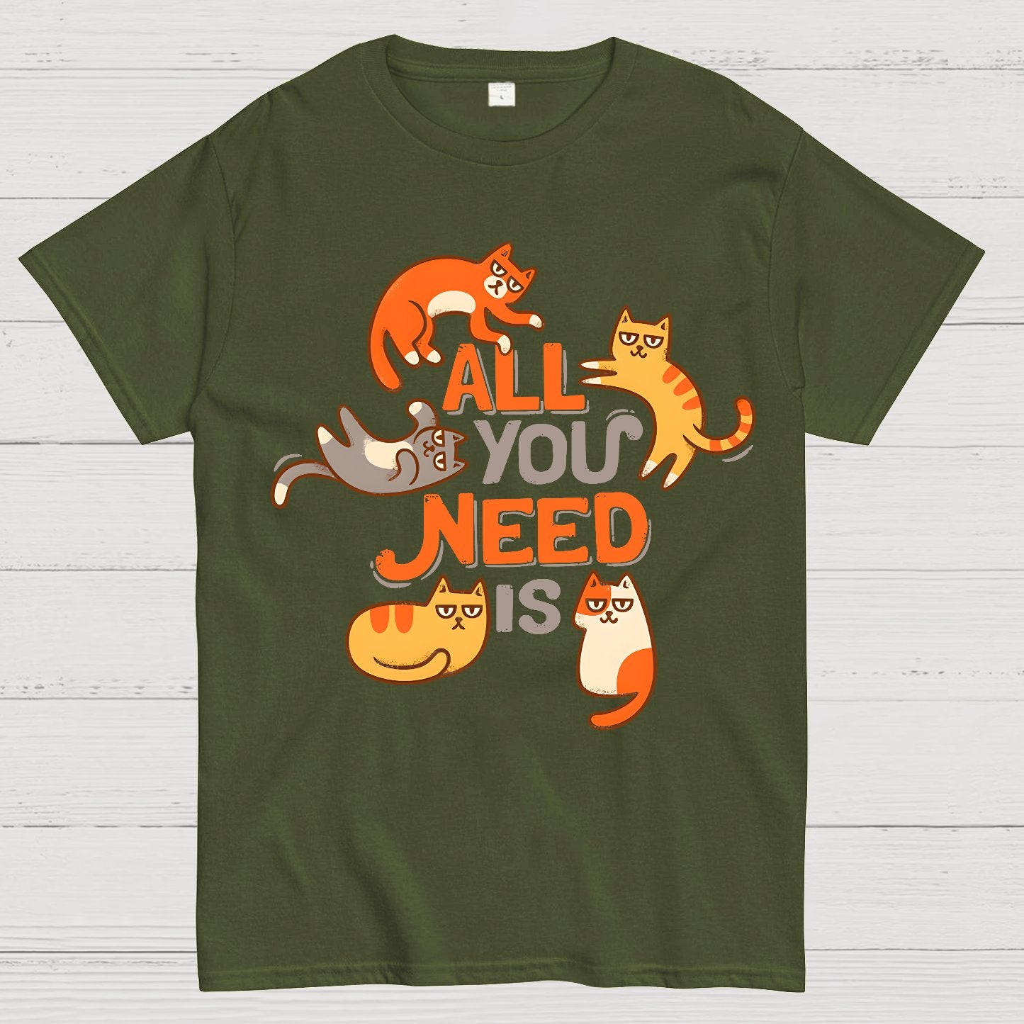 All You Need Is Cat Geek T-Shirt