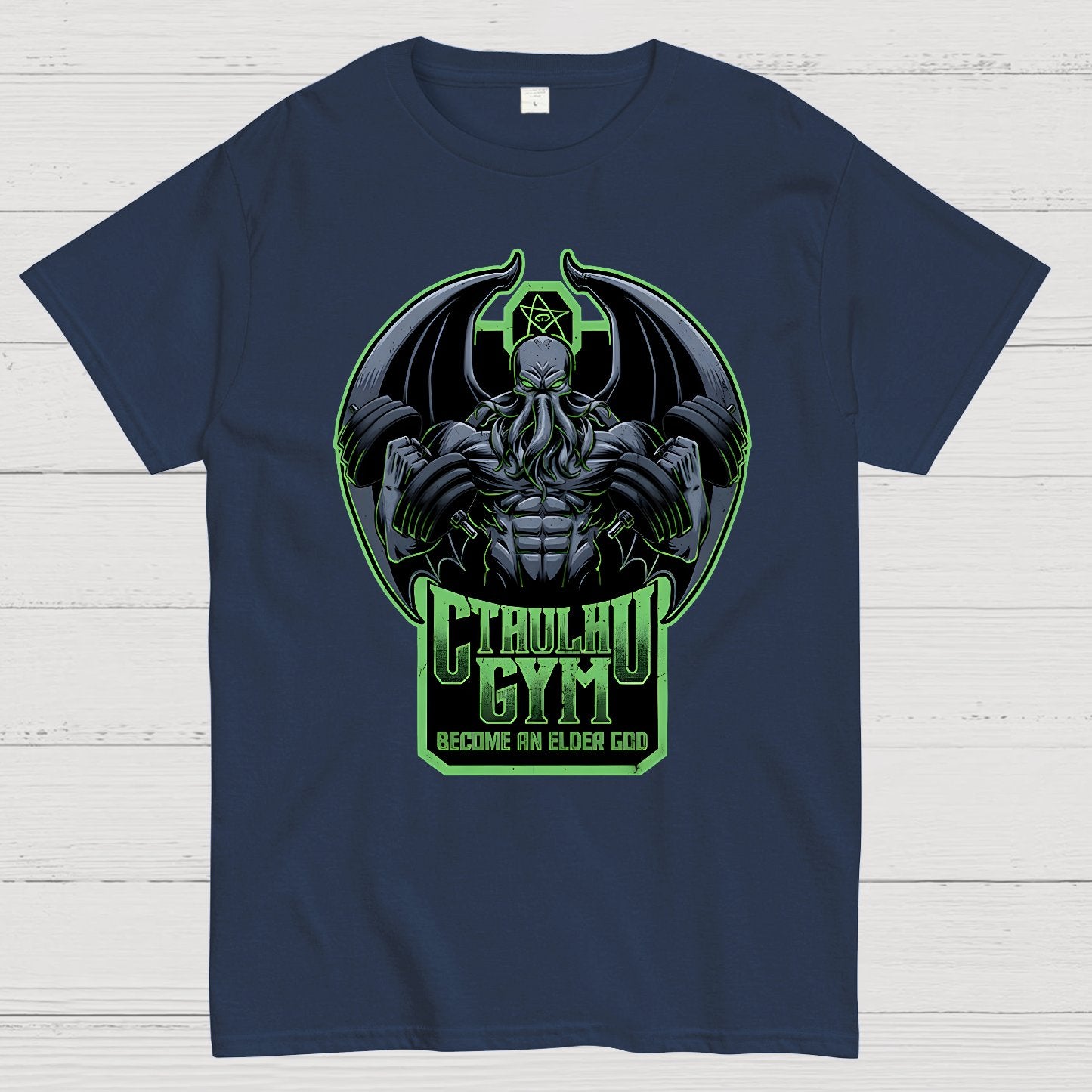 Cthulhu Gym Geek T-Shirt
