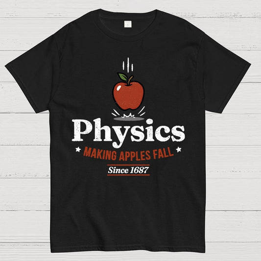 Apple Meets Physics Geek T-Shirt