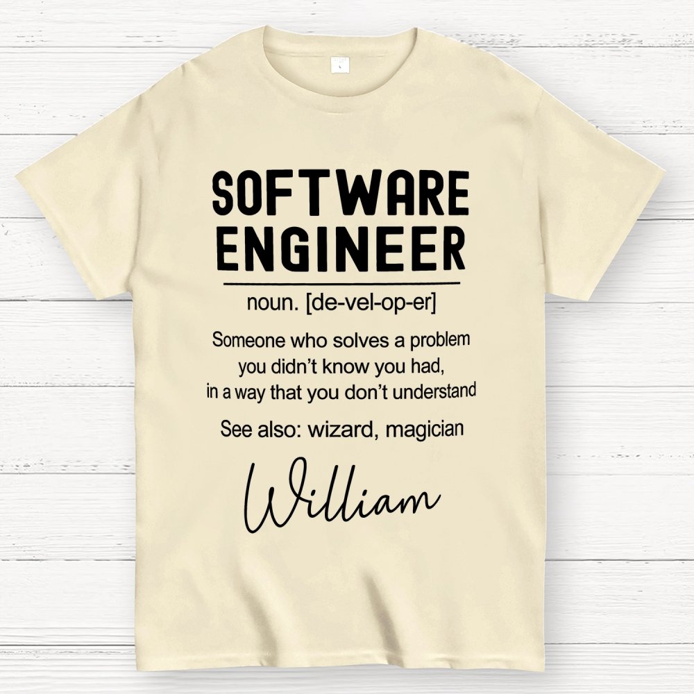 Software Engineer Geek T-Shirt