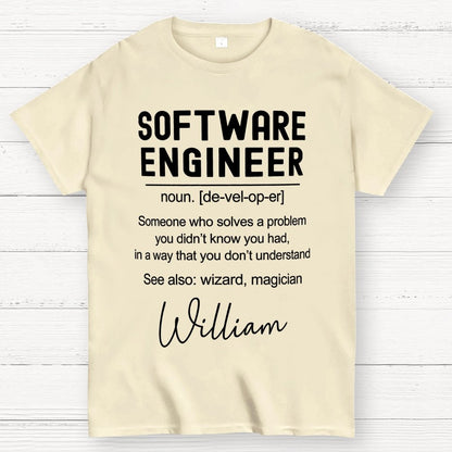Software Engineer Geek T-Shirt