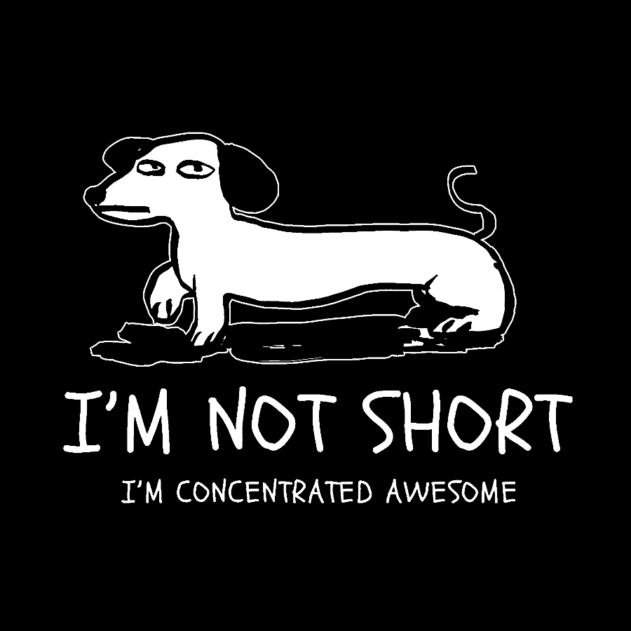 I'm Not Short Geek T-Shirt