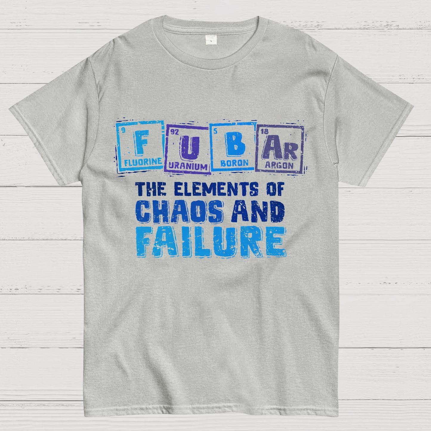 Elements of Chaos and Failure Geek T-Shirt