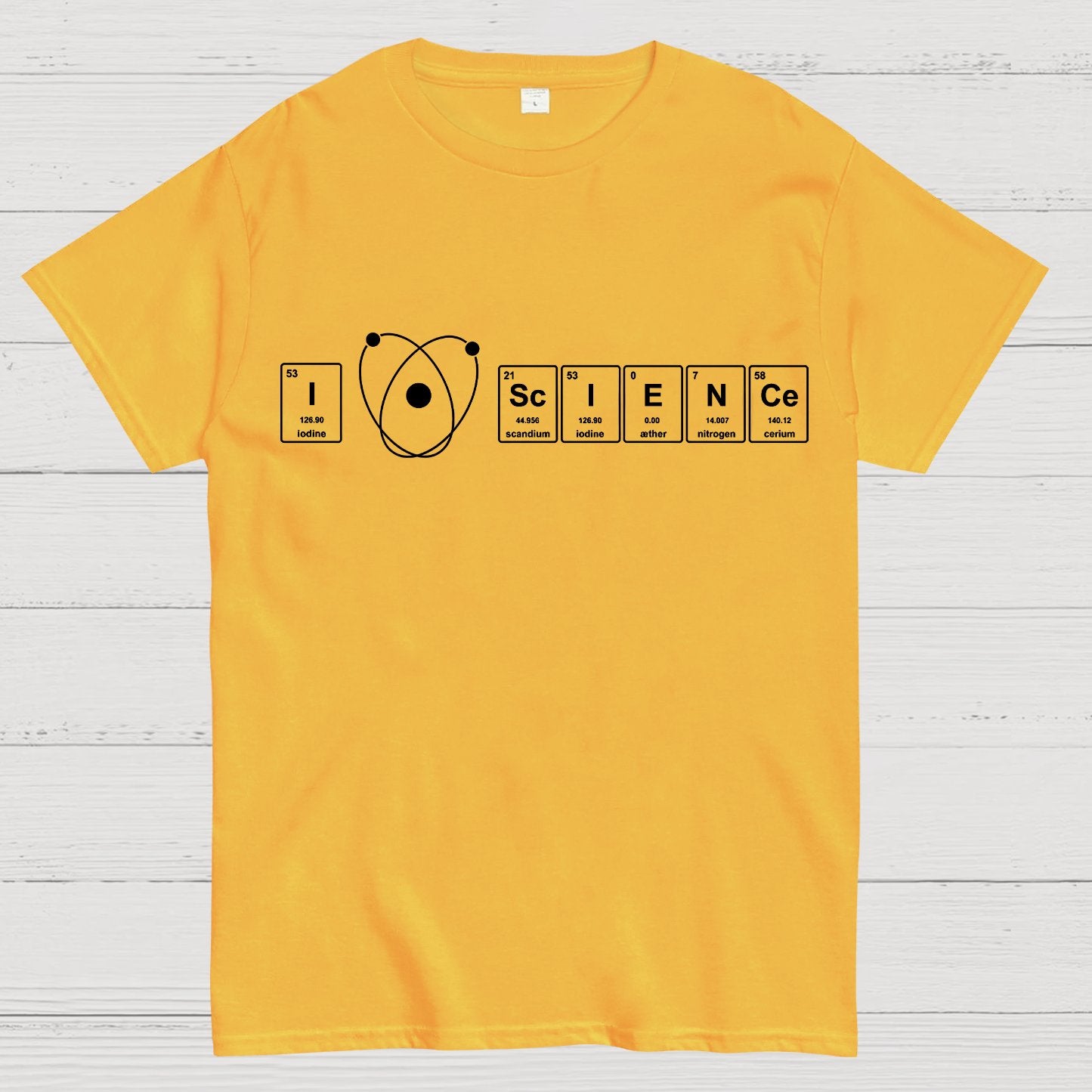 I Love Science Geeky T-Shirt