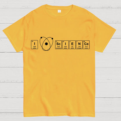 I Love Science Geeky T-Shirt