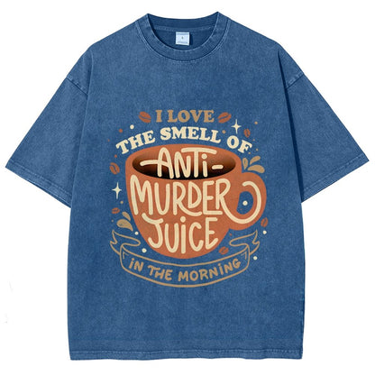 Anti-Murder Juice Vintage Distressed T-shirt