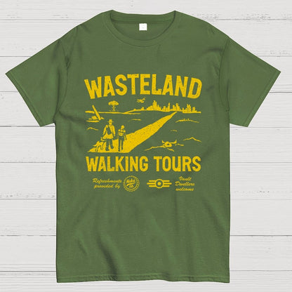 Wasteland Walking Tours Geek T-Shirt