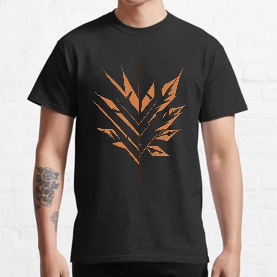 Leaves. Abstract leaves Geeky T-Shirt