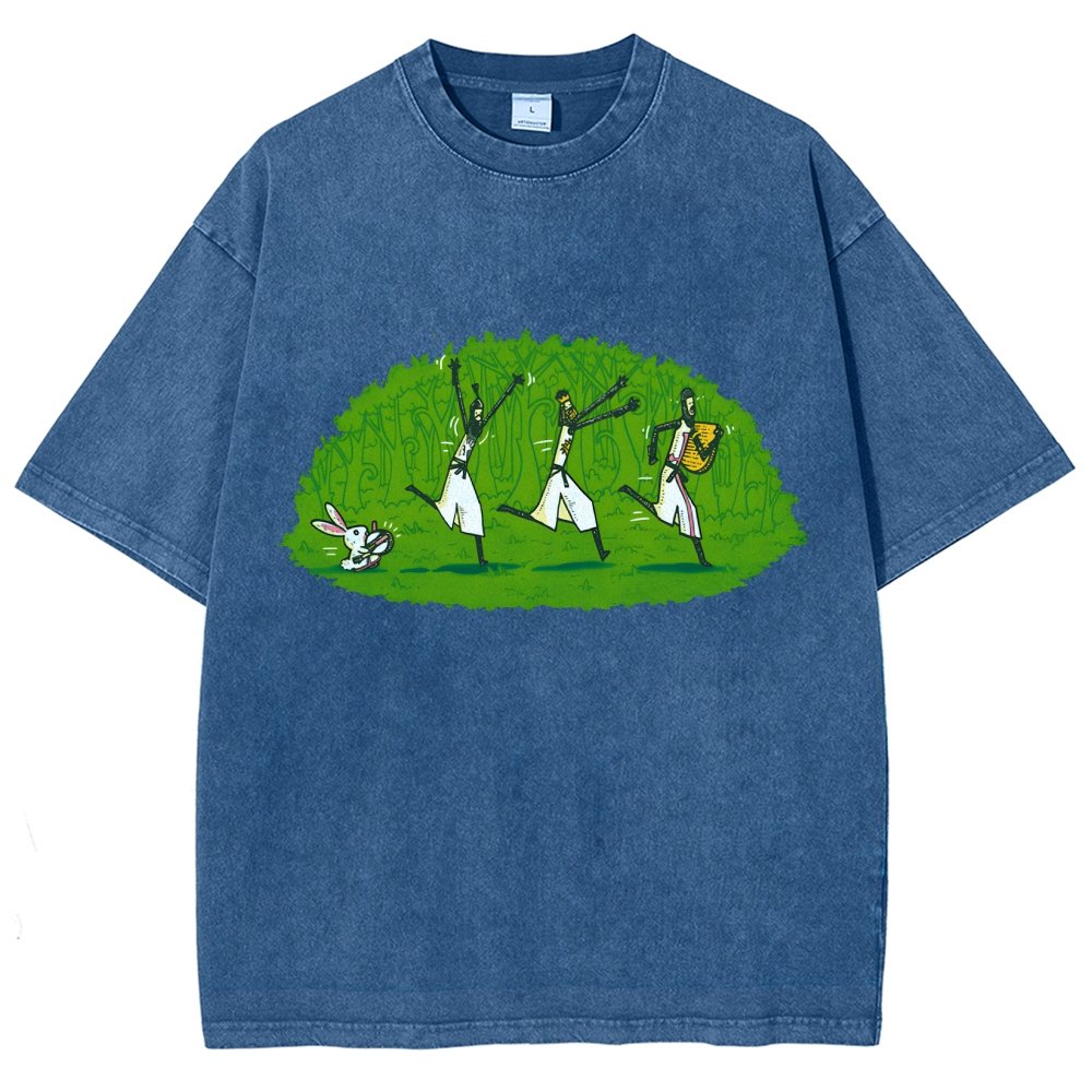 Run Away and Keep Going Vintage Distressed T-shirt