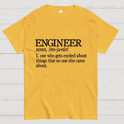 Funny Engineer Definition Geek T-Shirt