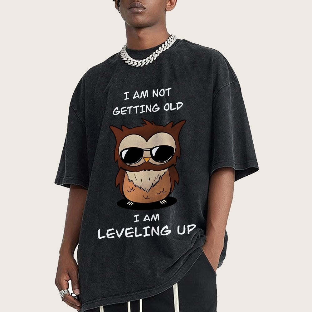 Leveling Up Vintage Distressed T-shirt