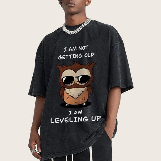 Leveling Up Vintage Distressed T-shirt