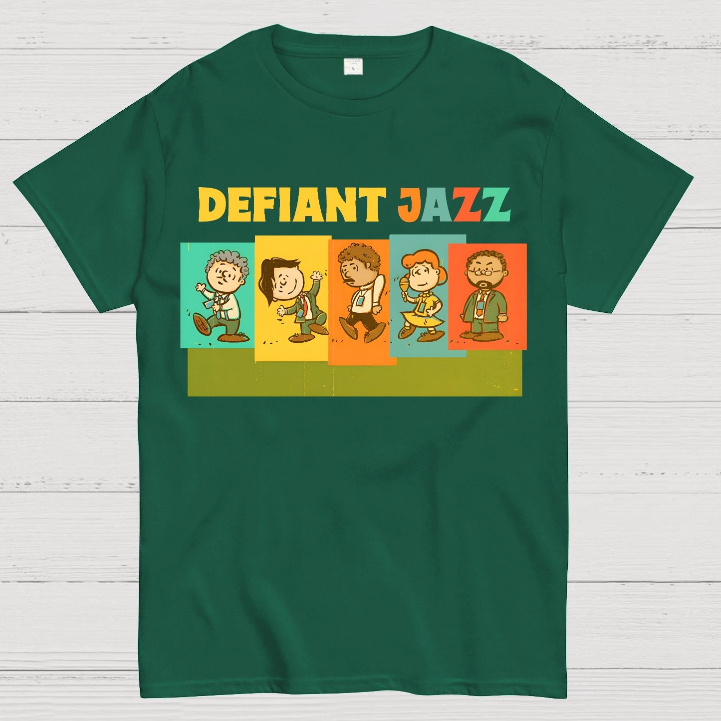 Defiant Jazz Geek T-Shirt