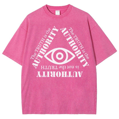 Truth Is The Authority Vintage Distressed T-shirt