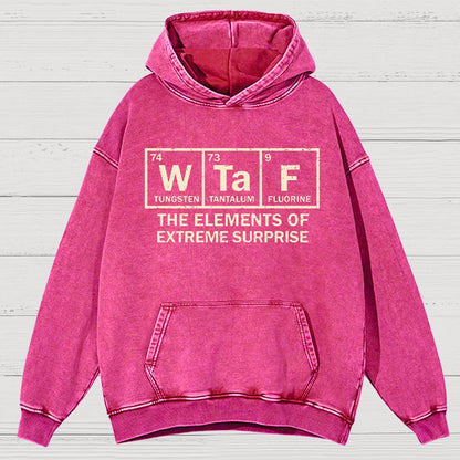 The Extreme Element of Surprise Vintage Distressed Hoodie