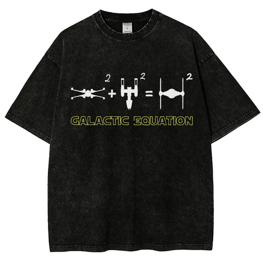 Galactic Equation Vintage Distressed T-shirt