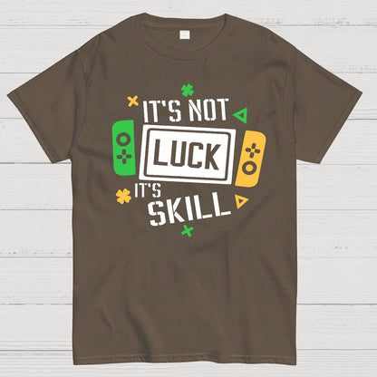 It's Not Luck It's Skill.St. Patrick's Day Geek T-Shirt